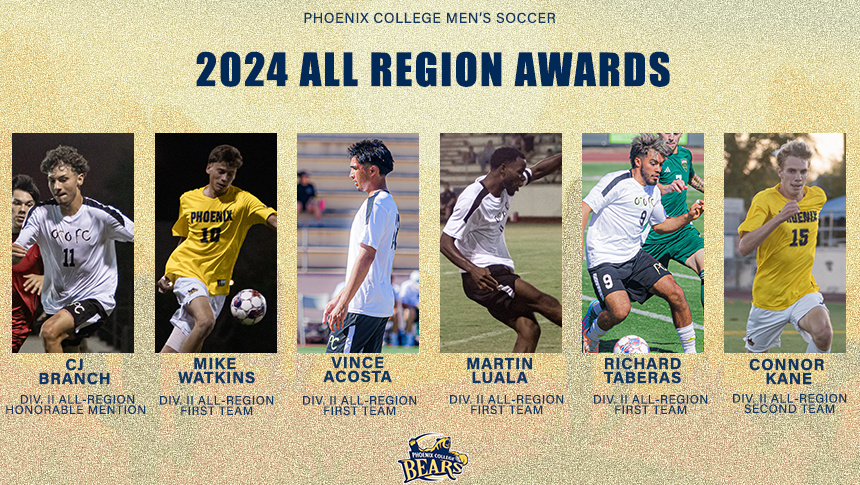 Men's Soccer Earns Six All-Region Honors in Stellar Regular Season